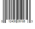 Barcode Image for UPC code 012405051853