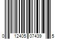 Barcode Image for UPC code 012405074395