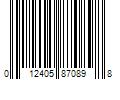 Barcode Image for UPC code 012405870898. Product Name: ProHT Bluetooth Behind the Neck Earbuds, Black