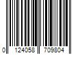 Barcode Image for UPC code 0124058709804