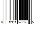 Barcode Image for UPC code 012411521555