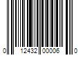 Barcode Image for UPC code 012432000060