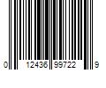 Barcode Image for UPC code 012436997229