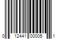 Barcode Image for UPC code 012441000051