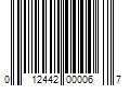 Barcode Image for UPC code 012442000067