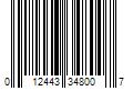 Barcode Image for UPC code 012443348007