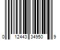 Barcode Image for UPC code 012443349509