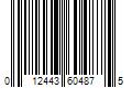 Barcode Image for UPC code 012443604875