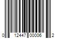 Barcode Image for UPC code 012447000062