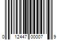 Barcode Image for UPC code 012447000079