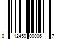 Barcode Image for UPC code 012459000067