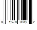 Barcode Image for UPC code 012460000032