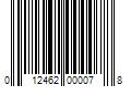 Barcode Image for UPC code 012462000078