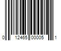 Barcode Image for UPC code 012465000051