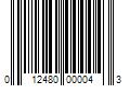 Barcode Image for UPC code 012480000043