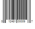 Barcode Image for UPC code 012481000097