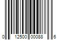 Barcode Image for UPC code 012500000886