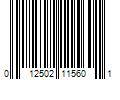 Barcode Image for UPC code 012502115601