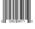 Barcode Image for UPC code 012502651710