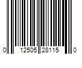 Barcode Image for UPC code 012505281150