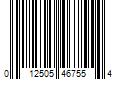 Barcode Image for UPC code 012505467554