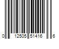 Barcode Image for UPC code 012505514166