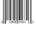 Barcode Image for UPC code 012505516313