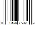 Barcode Image for UPC code 012508772303