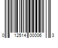 Barcode Image for UPC code 012514000063