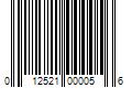 Barcode Image for UPC code 012521000056