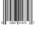 Barcode Image for UPC code 012527018727