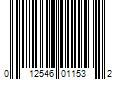 Barcode Image for UPC code 012546011532