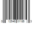 Barcode Image for UPC code 012546011853