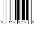 Barcode Image for UPC code 012546032353