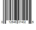 Barcode Image for UPC code 012546074025