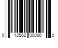 Barcode Image for UPC code 012562000060