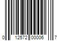 Barcode Image for UPC code 012572000067