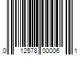 Barcode Image for UPC code 012578000061