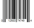 Barcode Image for UPC code 012583747494