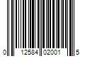 Barcode Image for UPC code 012584020015