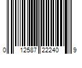 Barcode Image for UPC code 012587222409