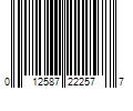 Barcode Image for UPC code 012587222577