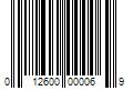 Barcode Image for UPC code 012600000069