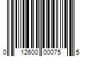 Barcode Image for UPC code 012600000755