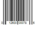 Barcode Image for UPC code 012600000786