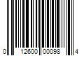 Barcode Image for UPC code 012600000984