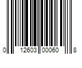 Barcode Image for UPC code 012603000608