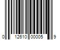 Barcode Image for UPC code 012610000059