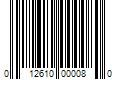 Barcode Image for UPC code 012610000080