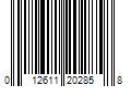 Barcode Image for UPC code 012611202858